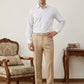Men’s Classic Solid Formal Wear Shirt ( RDSH 037White )