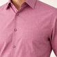 Men Cotton Blend Solid Smart Office Formal Shirt ( RDSH 038Magenta )