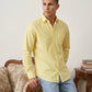 Men’s Pure Cotton Striped Casual Shirt ( RDSH 042Yellow )
