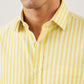 Men’s Pure Cotton Striped Casual Shirt ( RDSH 042Yellow )