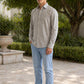 Men’s Textured Corduroy Woven Casual Shirt ( RDSH 043Grey )
