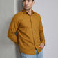 Cotton Solid Casual Shirt for Mens. ( RDSH 361Mustard )