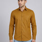 Cotton Solid Casual Shirt for Mens. ( RDSH 361Mustard )