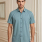Cotton Solid Casual Shirts ( RDSH 754Aqua )