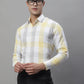 Men's Pure Cotton Checked Formal Shirts