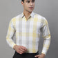 Men's Pure Cotton Checked Formal Shirts