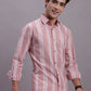 Men's Striped Casual Shirt