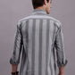 Men's Striped Casual Shirt