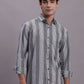 Men's Striped Casual Shirt