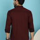 Woven Design Casual Shirt