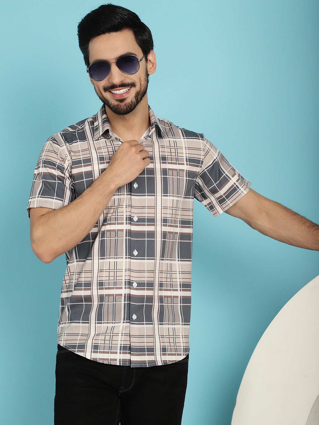 Checked Casual Shirt