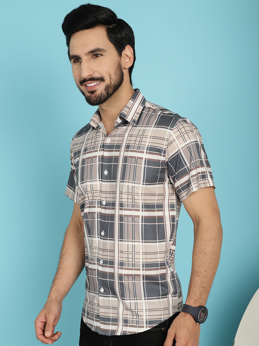 Checked Casual Shirt