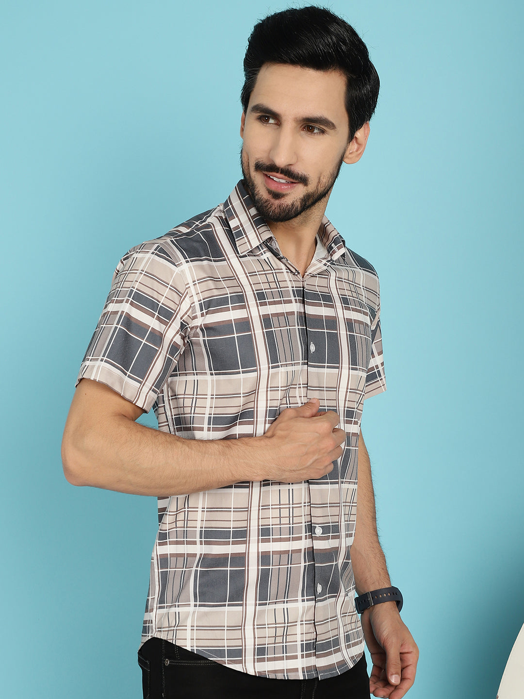 Checked Casual Shirt