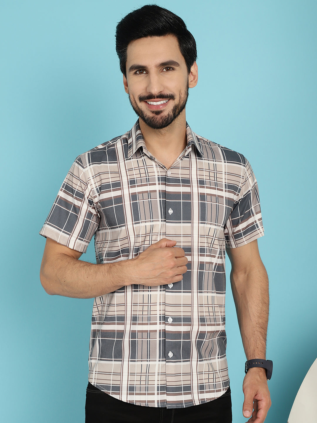 Checked Casual Shirt