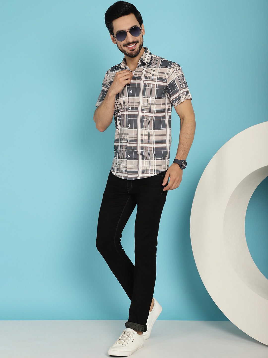 Checked Casual Shirt
