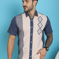 Printed Half Sleeve Lycra Shirt for Men