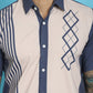 Printed Half Sleeve Lycra Shirt for Men