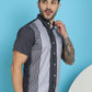 Printed Half Sleeve Lycra Shirt for Men