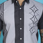Printed Half Sleeve Lycra Shirt for Men