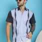 Printed Half Sleeve Lycra Shirt for Men