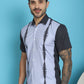 Printed Half Sleeve Lycra Shirt for Men