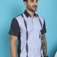 Printed Half Sleeve Lycra Shirt for Men