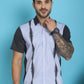 Printed Half Sleeve Lycra Shirt for Men