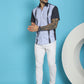 Printed Half Sleeve Lycra Shirt for Men