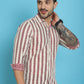 Woven Design  Cotton Shirt for Men