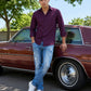 Cotton Solid Casual Shirt for Mens. ( RDSH 361Burgundy )