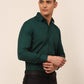 Men's Green Formal Solid Shirts
