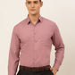 Men's Magenta Pink Formal Solid Shirts
