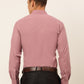 Men's Magenta Pink Formal Solid Shirts