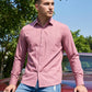 Cotton Solid Casual Shirt for Mens. ( RDSH 361Magenta )