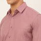 Men's Magenta Pink Formal Solid Shirts