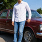 Cotton Solid Casual Shirt for Mens. ( RDSH 361White )
