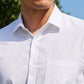 Cotton Solid Casual Shirt for Mens. ( RDSH 361White )