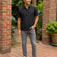 Cotton Solid Casual Shirts ( RDSH 754Black )