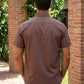 Cotton Solid Casual Shirts ( RDSH 754Coffee )