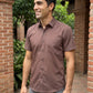 Cotton Solid Casual Shirts ( RDSH 754Coffee )