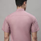 Indian Needle Men's Cotton Half Sleeves Solid Formal Shirts