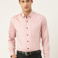 Indian Needle Men's Solid Formal Cotton Shirt ( SF 792Magenta )