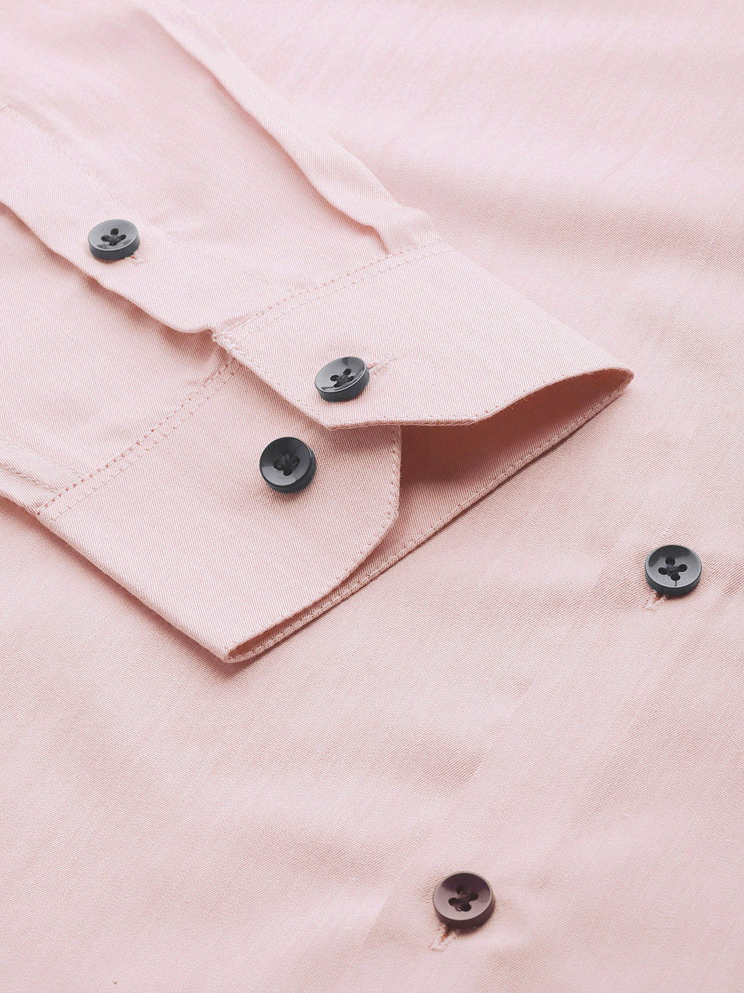 Indian Needle Men's Solid Formal Cotton Shirt ( SF 792Magenta )