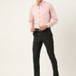 Indian Needle Men's Solid Formal Cotton Shirt ( SF 792Magenta )
