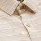 Indian Needle Men's Cotton Striped Formal Shirts ( SF 799Cream )