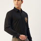 Indian Needle Men's Cotton Printed Formal Shirts ( SF 806Black )