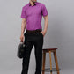 Men's Cotton Solid Half Sleeves Formal Shirt