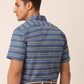 Indian Needle Men's Cotton Striped Half Sleeve Formal Shirts ( SF 816Blue )