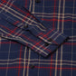 Indian Needle Men's Cotton Checked Formal Shirts ( SF 819Navy )