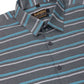 Indian Needle Men's  Cotton Striped Formal Shirts ( SF 820Grey )